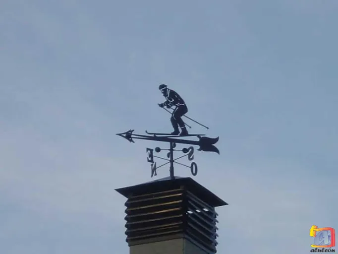 Aluleón - Veleta esquiador.